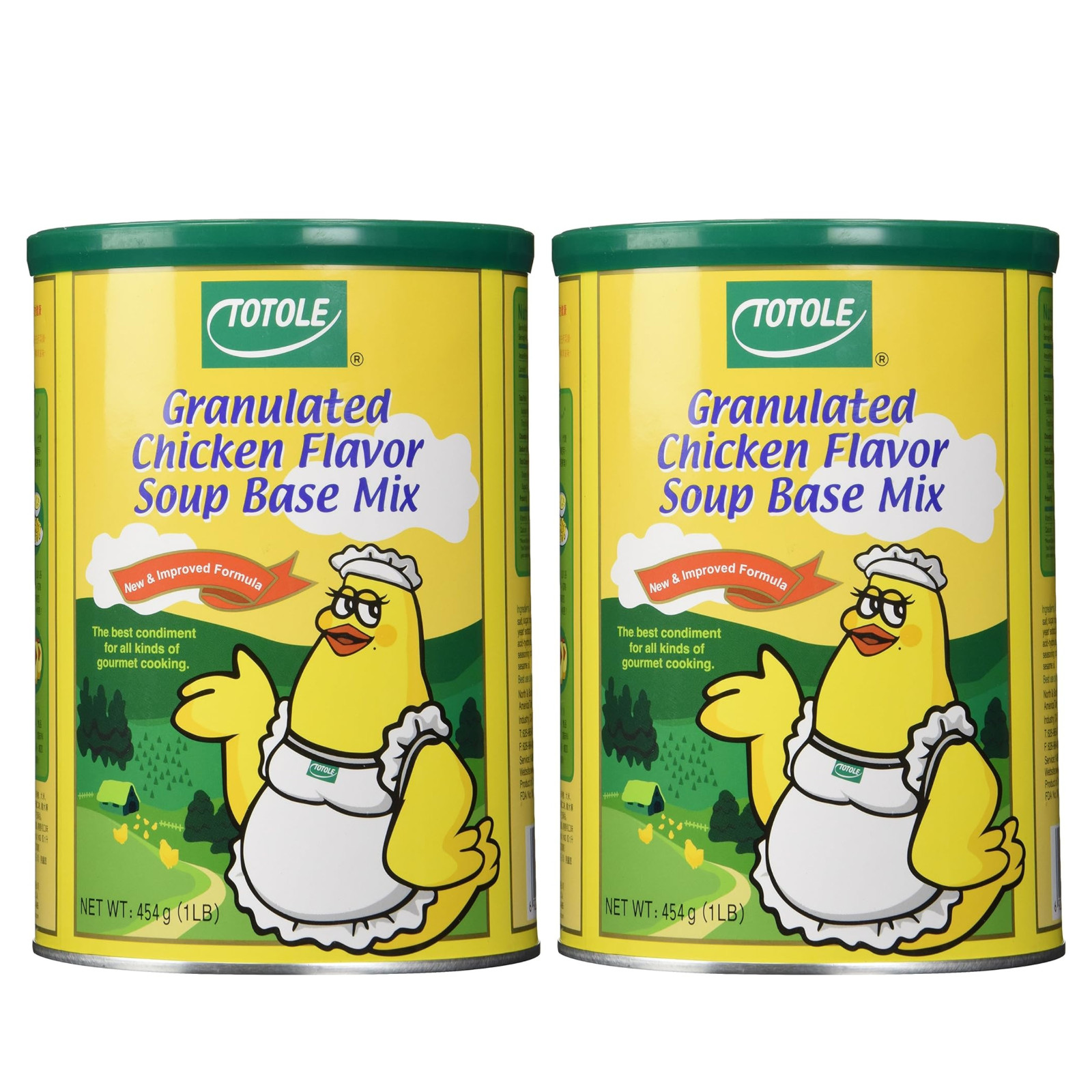 Totole – Granulated Chicken Flavor Soup Base Mix 1Lb (2-pack)