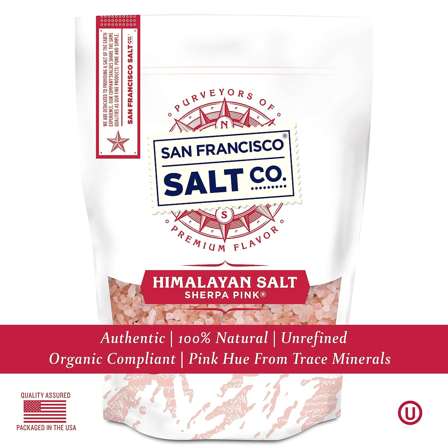 Himalayan Salt – Coarse Grain, 5 lbs. | All-Natural, Gluten-Free, No Additives |
