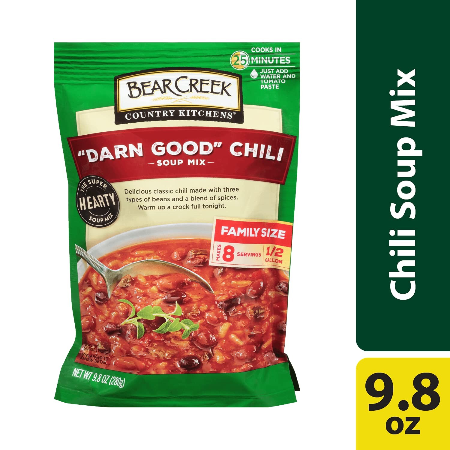 Soup Mix, Darn Good Chili, 9.8 Ounce