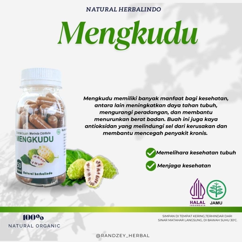 Kayu Rapet Feminine Herbal Capsules 50 Caps Indonesian Blend