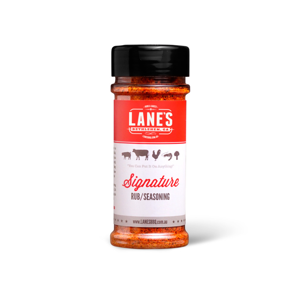 Lane’s Signature Small Shaker Size BBQ Rub Seasoning 124 grams
