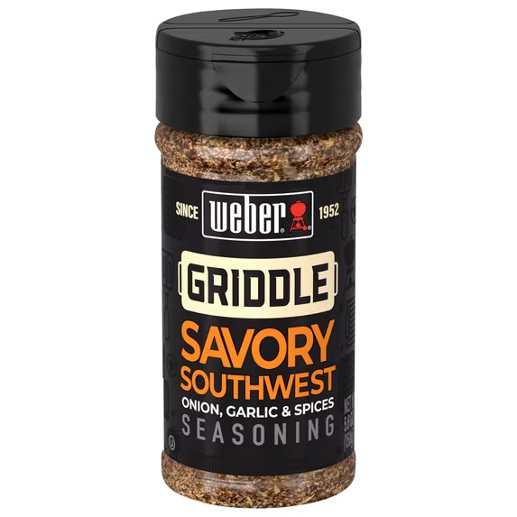 Weber Griddle Savory Southwest Spices Seasoning Blend, 5.6 oz