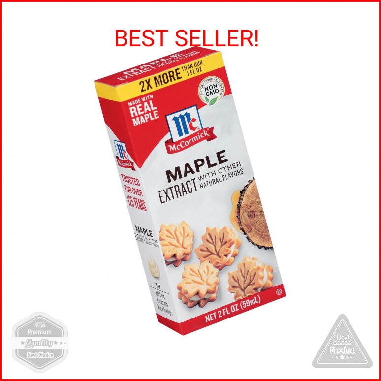 McCormick Maple Extract with Other Natural Flavors, 2 fl oz