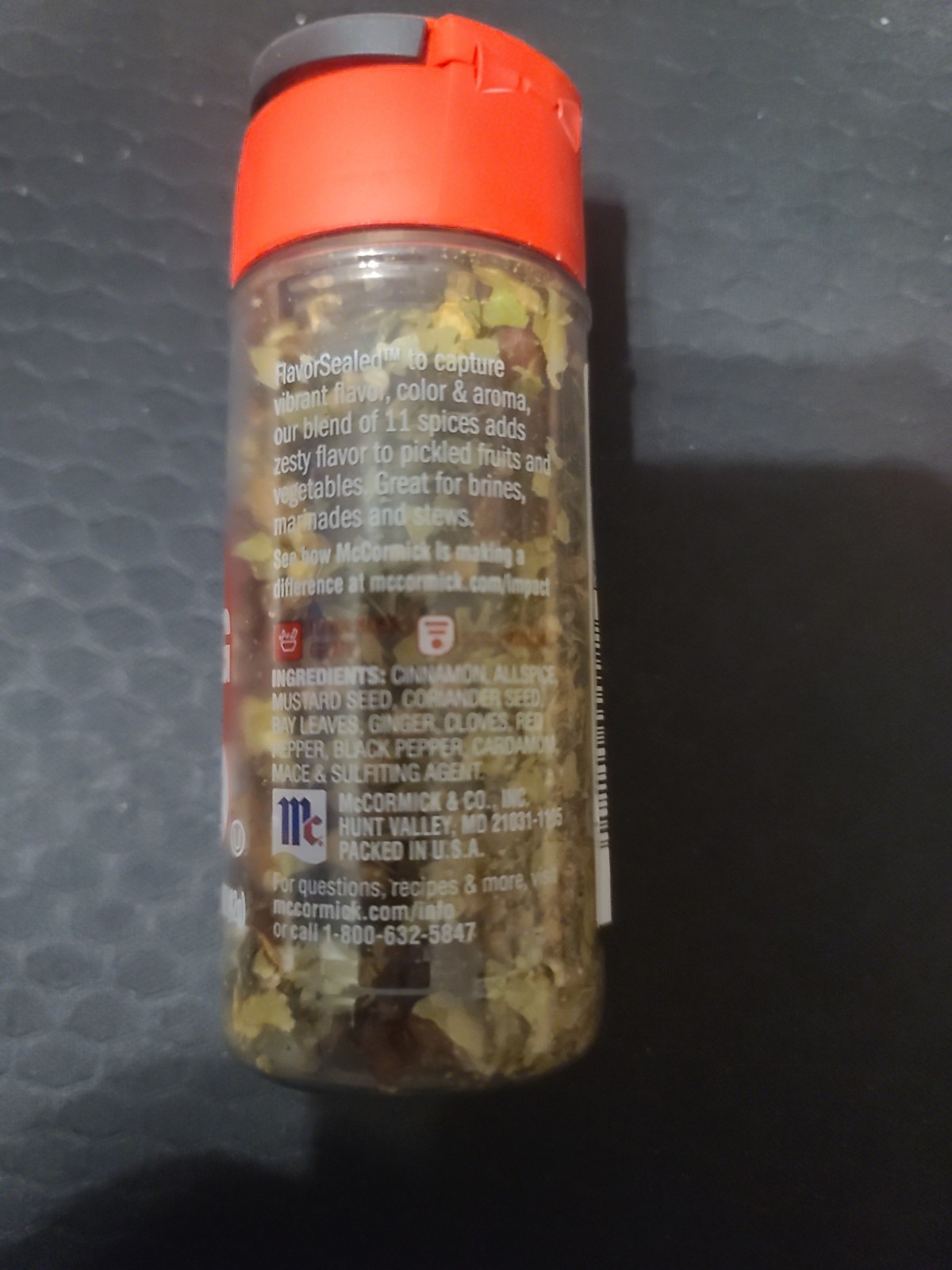 McCormick Mixed Pickling Spice – 1.5oz