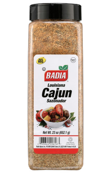 4 x BADIA – Louisiana Cajun Seasoning 23 oz – Sazonador Cajun (Louisiana)