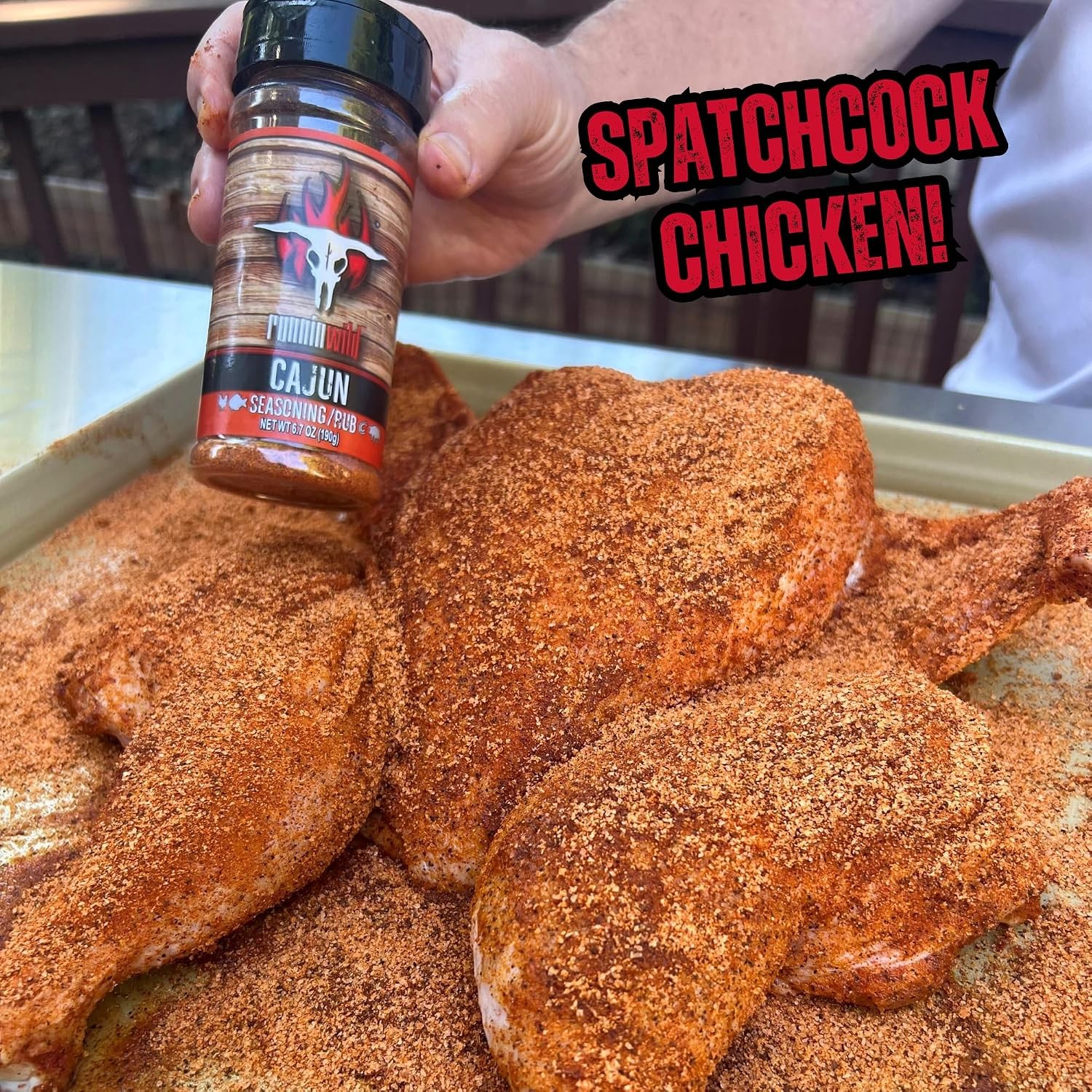 Gourmet Cajun Seasoning No Artificial Flavors No MSG added Premium Cajun Rub