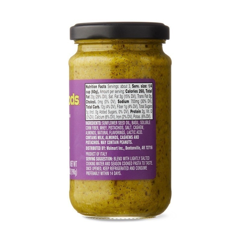 Authentic Italian Pistachio Pesto Sauce 3 Pack Ideal Pasta Bruschetta Spreads US