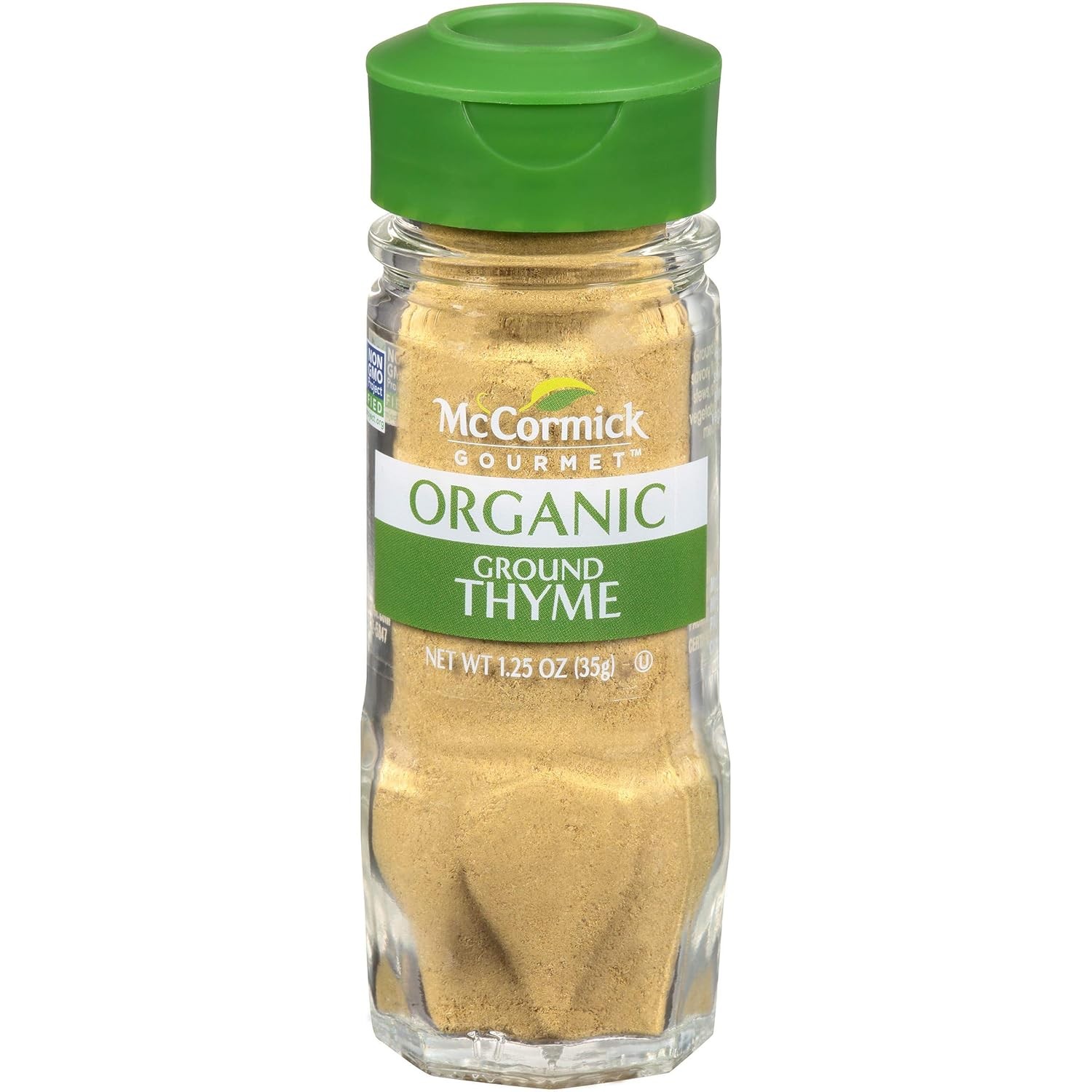 McCormick Gourmet Organic Ground Thyme, 1.25 Oz Ounce (Pack of 1)