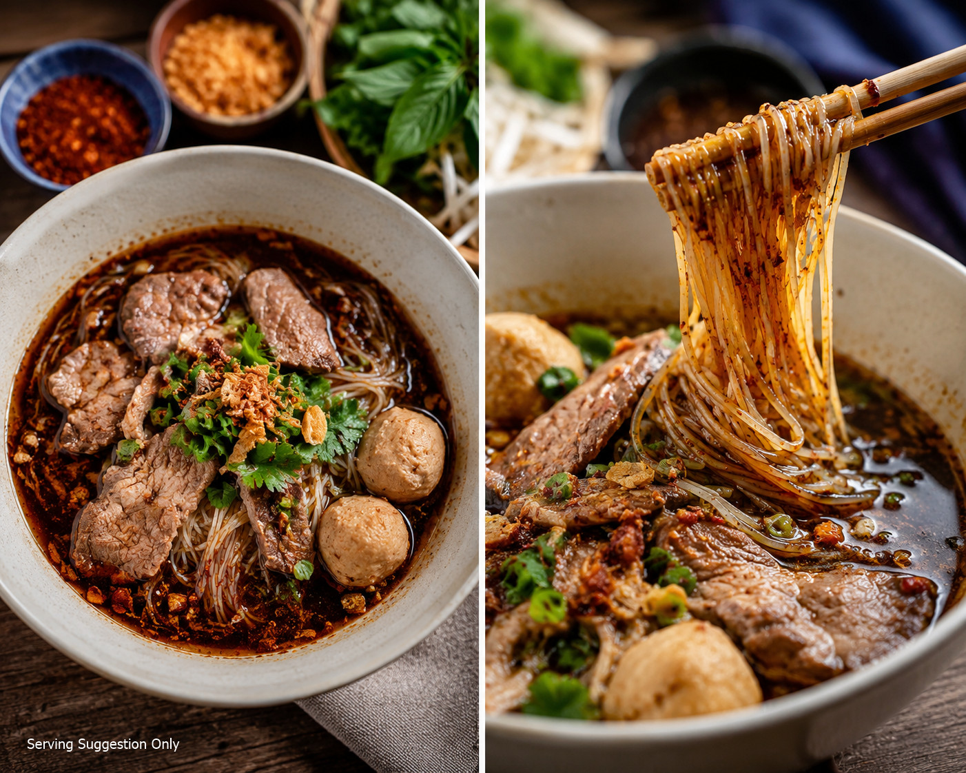 Lobo Thai Boat Noodle Soup Base with Mala Spice Seasoning Broth Mix 120g