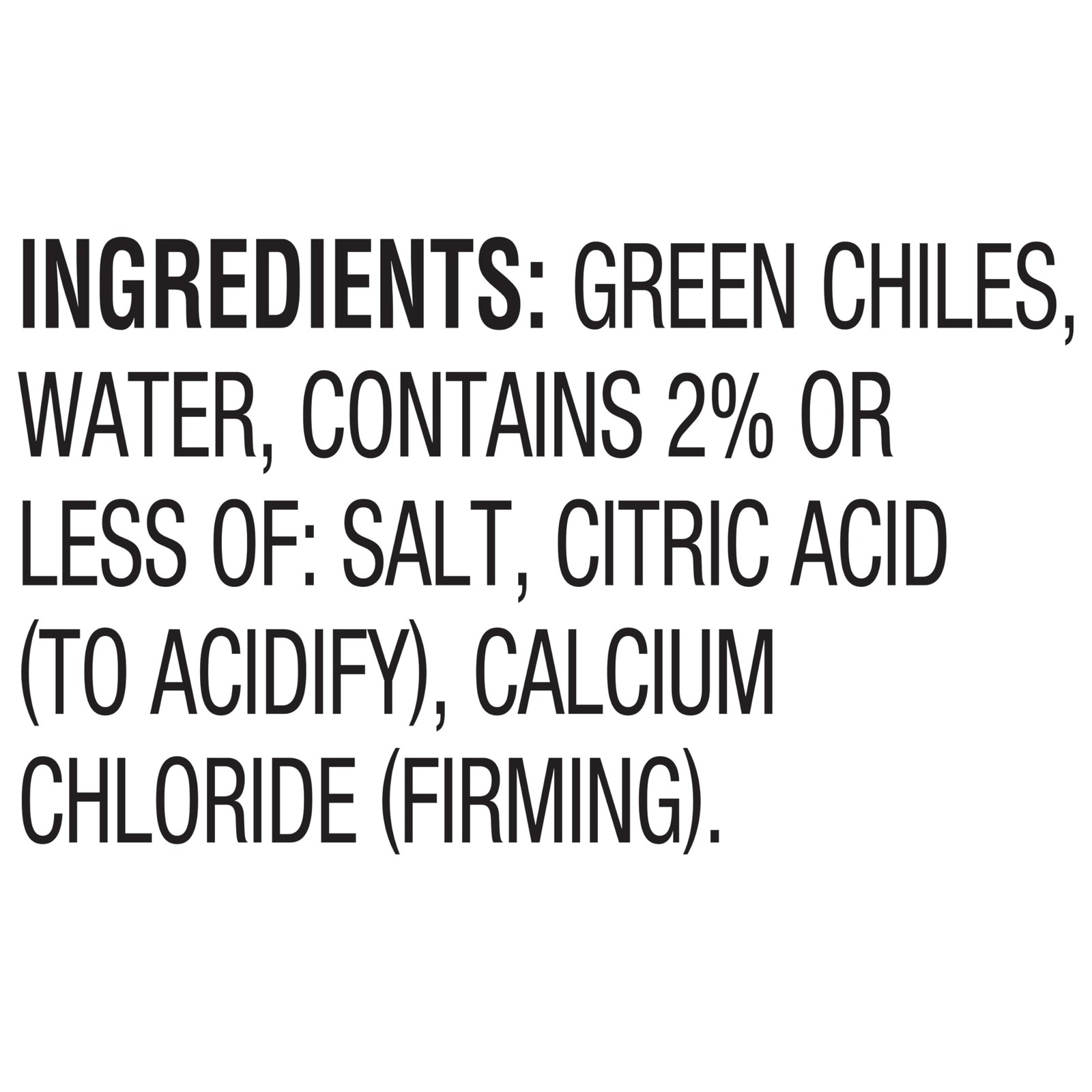 Diced Green Chile Peppers 4 oz Can 12 Pack