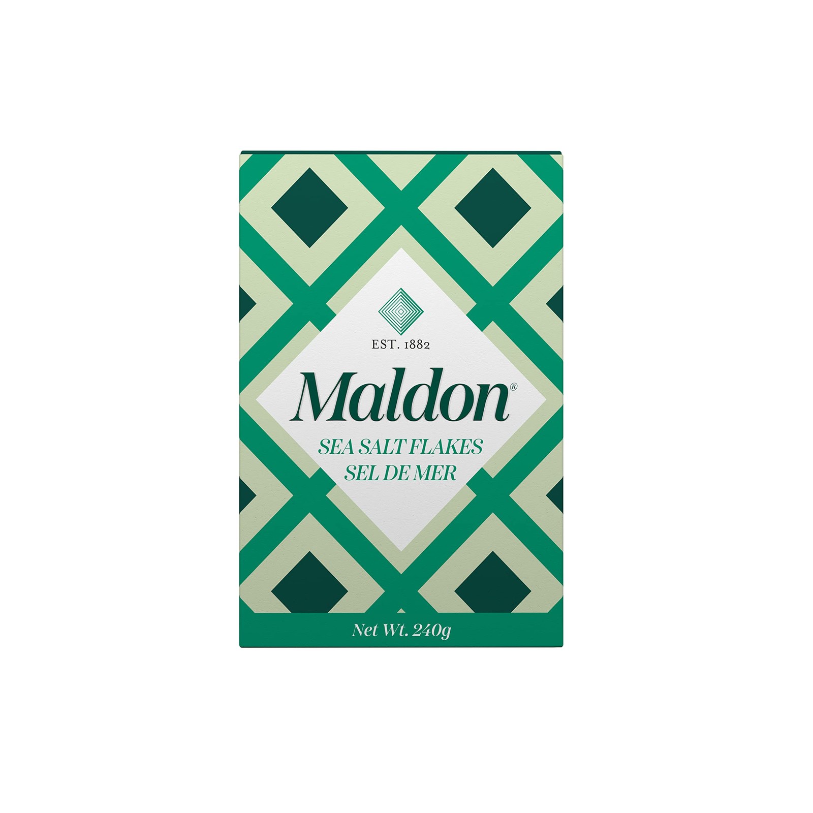 Maldon Sea Salt – 8.5 oz Ounce (Pack of 1), white