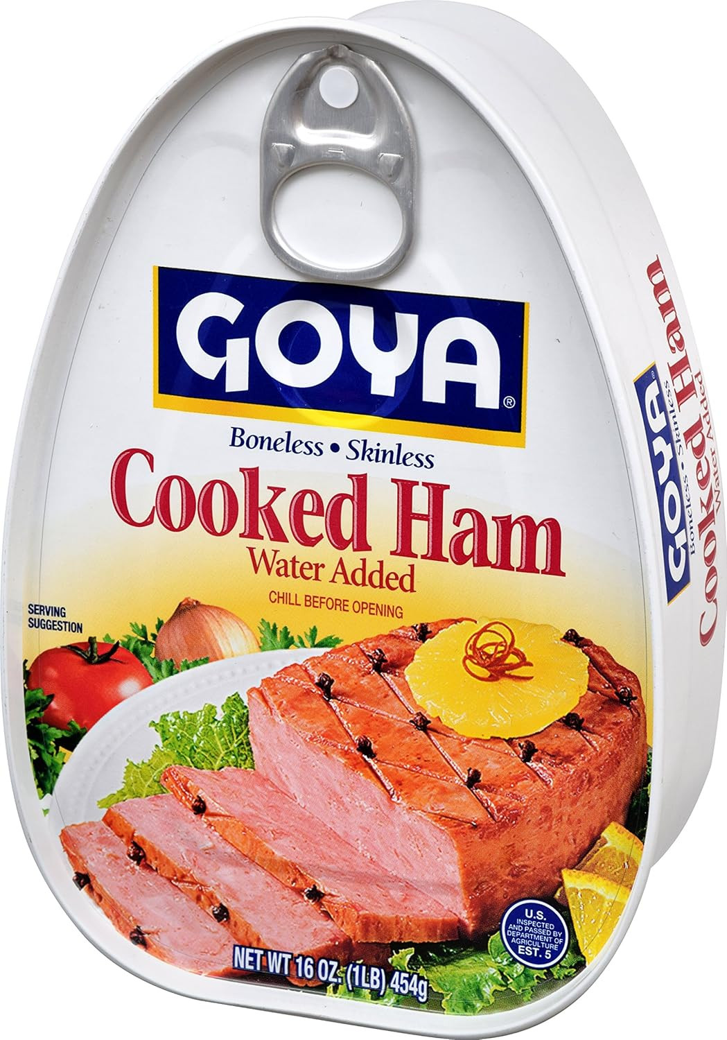 Foods Cooked Ham, 16 Ounce (Pack of 12)