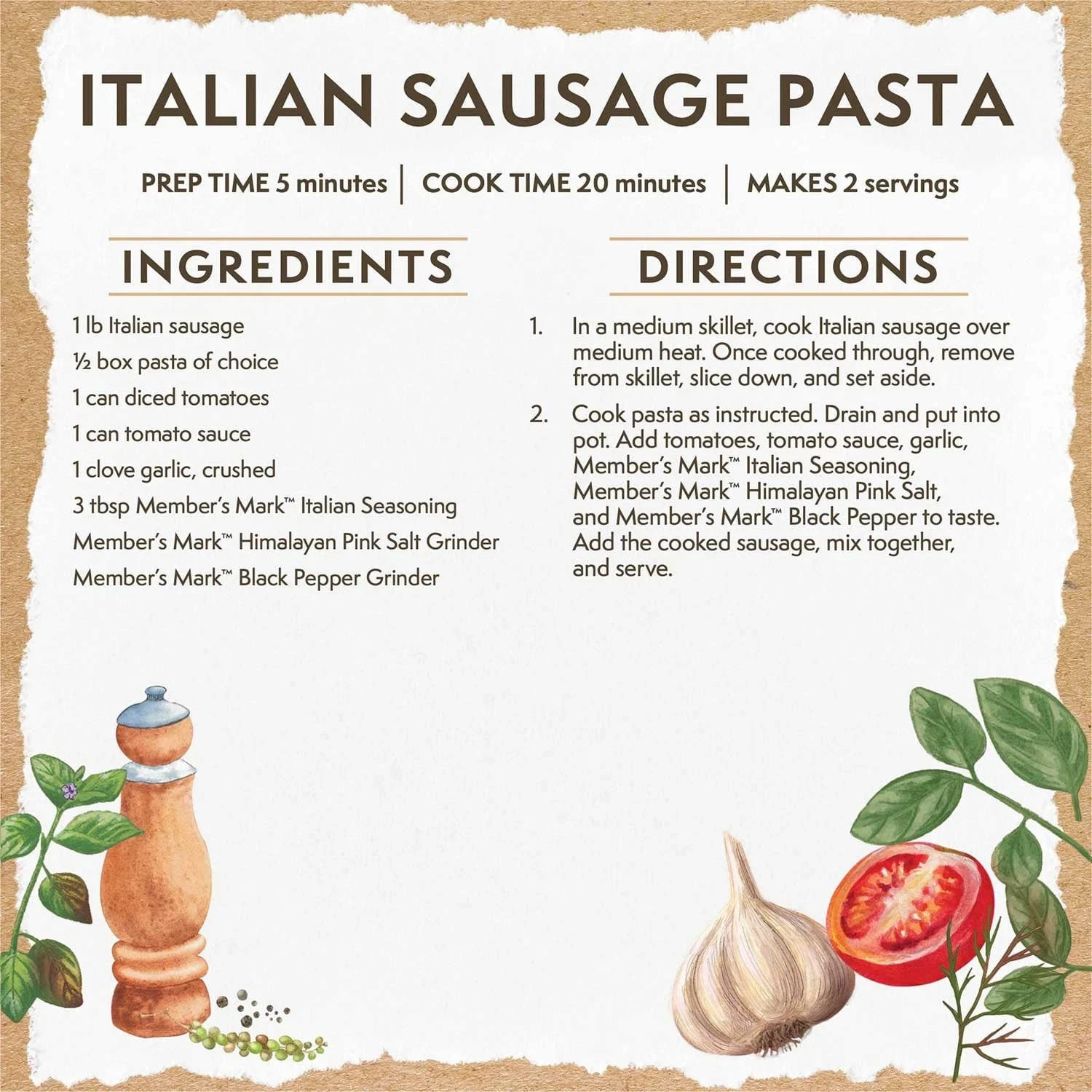 2 Pack Member’s Mark Italian Seasoning 6 oz each jar NO MSG Gluten Free