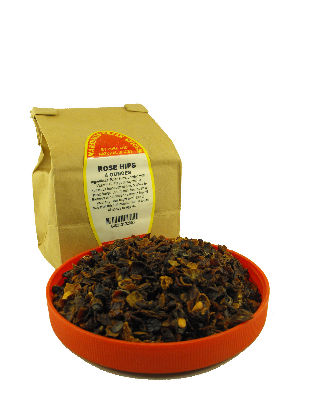 Marshalls Creek Spices LOOSE LEAF TEA Rose Hips (caffeine free) 4 oz