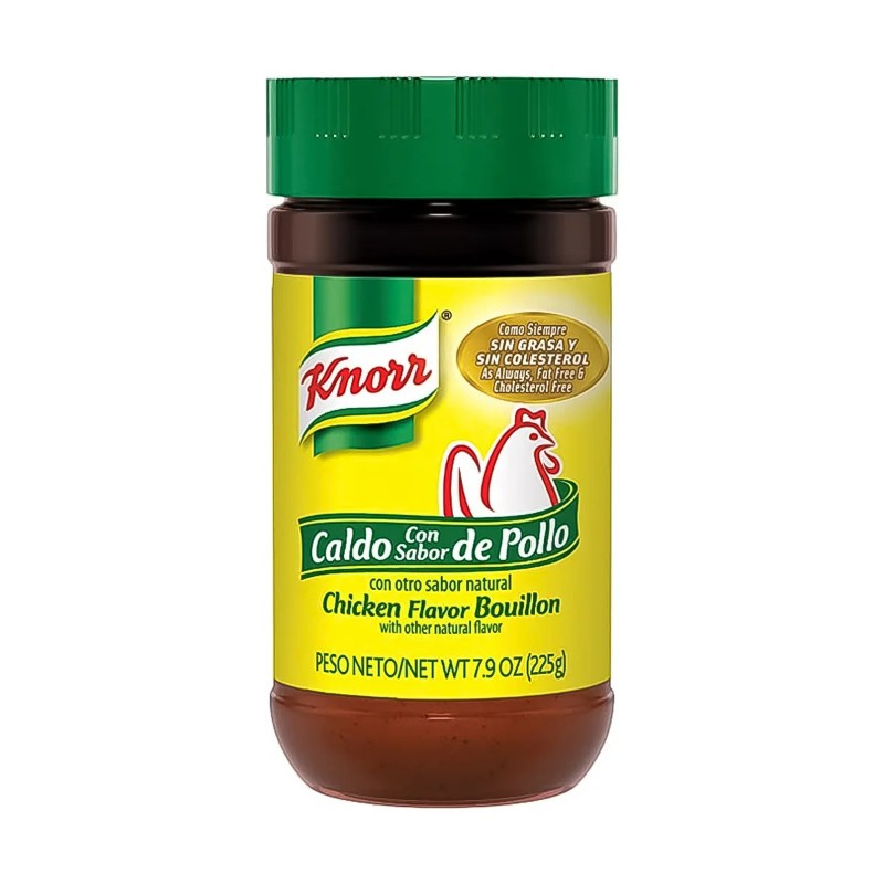 3x Knorr Caldo de Pollo Chicken Flavor Bouillon Soup Base Seasoning Cooking 7.9o