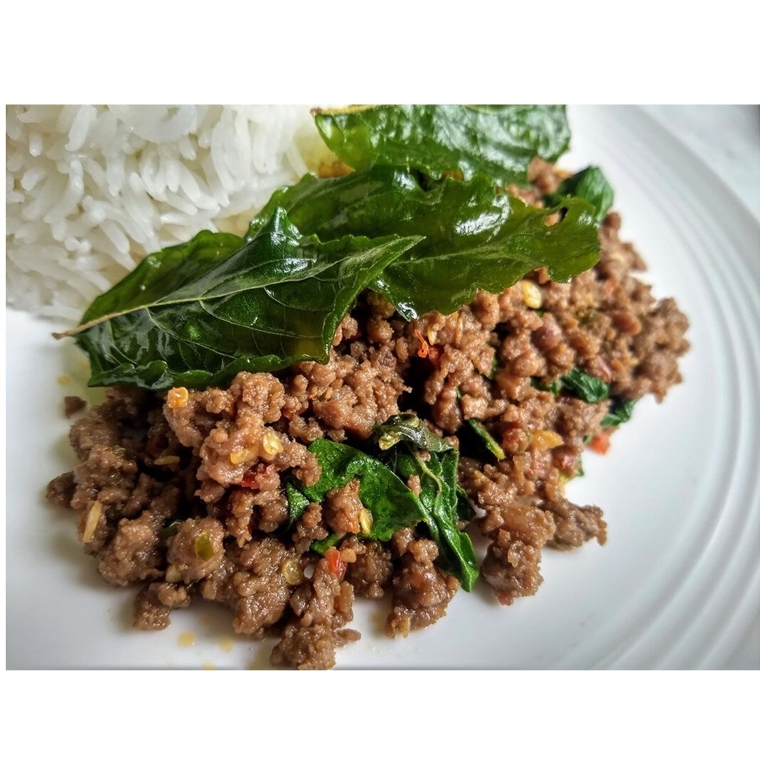 Rosdee Ka Prao Seasoning Powder Thai Basil Stir Fried Perfect Ingredients 5x 50