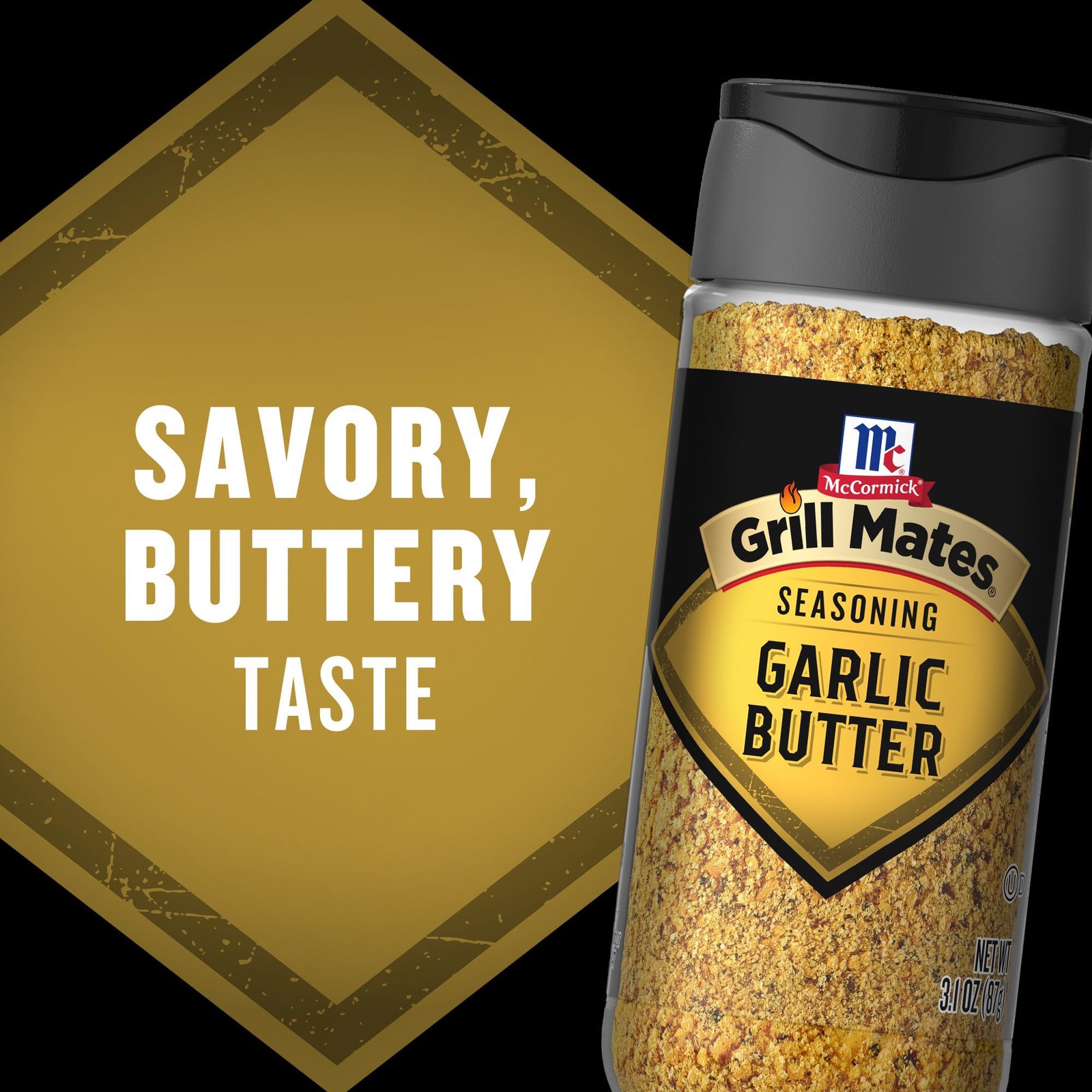 McCormick Garlic Butter Seasoning, 3.1 oz