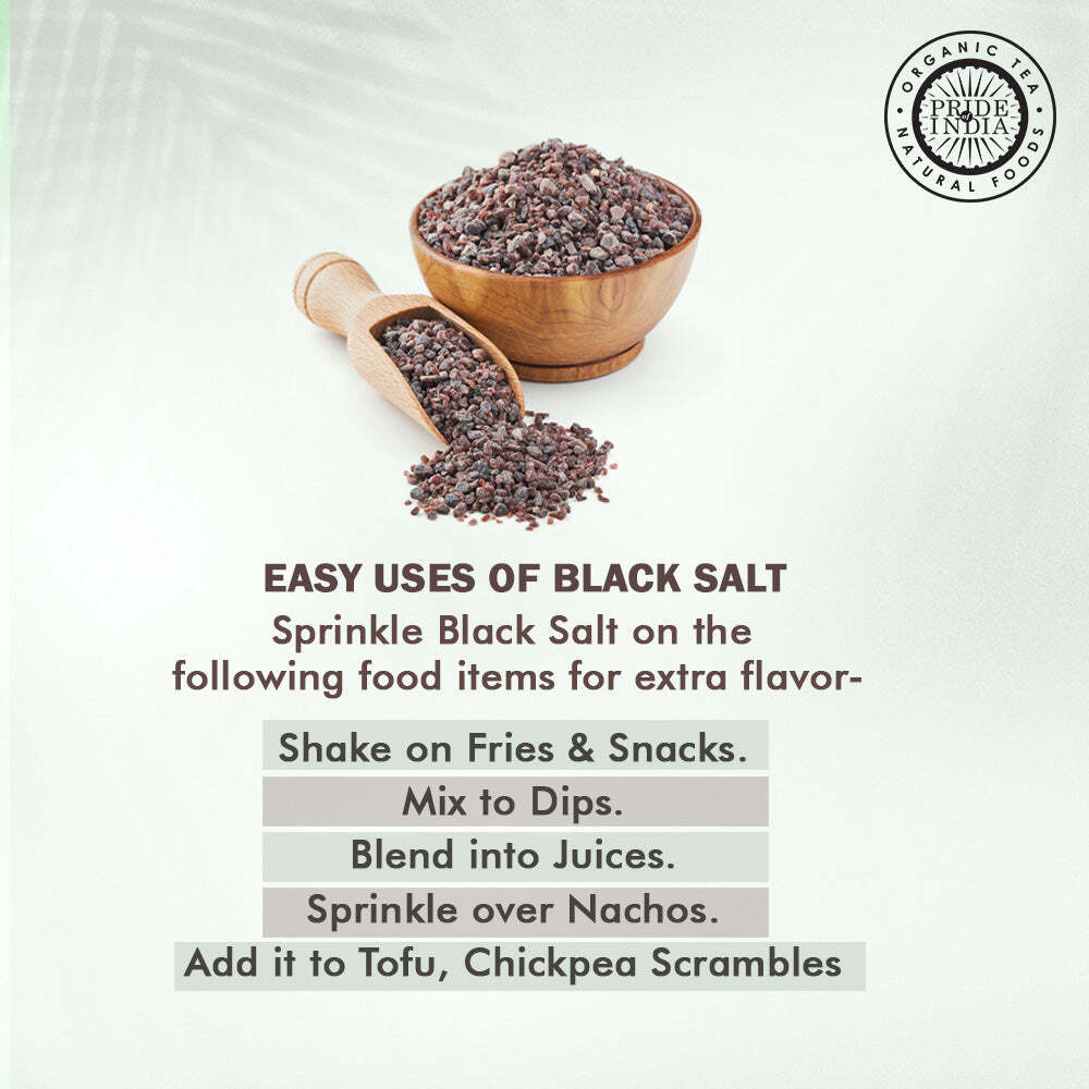 Himalayan Black Crystal Salt (Kala Namak) – Coarse Grind