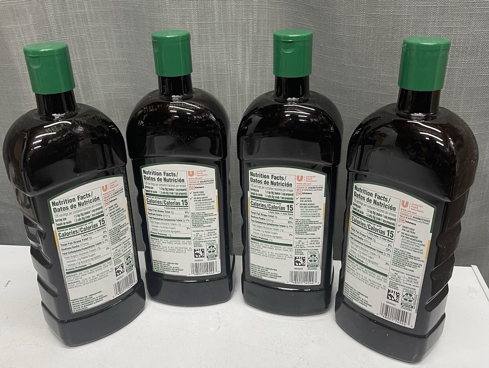 Knorr Professional Ultimate Liquid Boullion Concentrated Beef Base 32 Oz -4 Pack