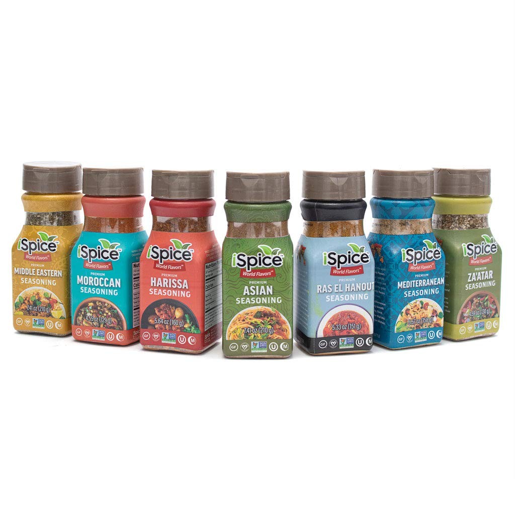 -Spices and Seasonings Sets Includes Middle Eastern Moroccan Harissa Ras El H…