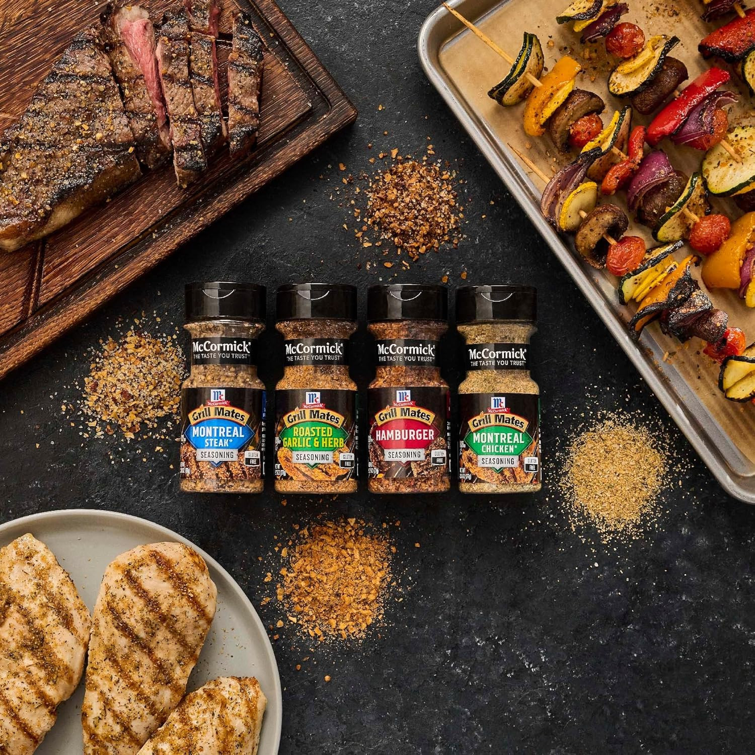 Spices, Everyday Grilling Variety Pack (Montreal Steak, Montreal Chicken, Roaste