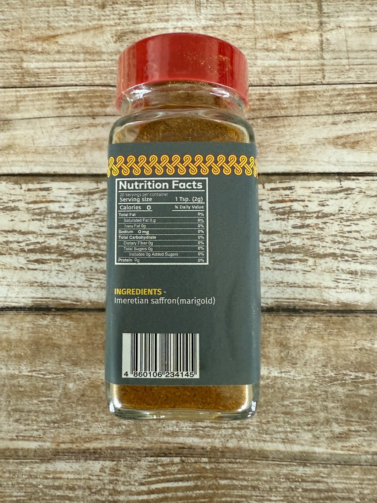 SAFFRON, Georgian Seasoning, Net Wt. 1.4oz (40g), Khomli Brand