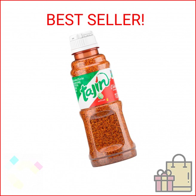 Tajin Clásico Seasoning, Authentic Mexican Chili Lime Spice Blend for Fruit, Sna