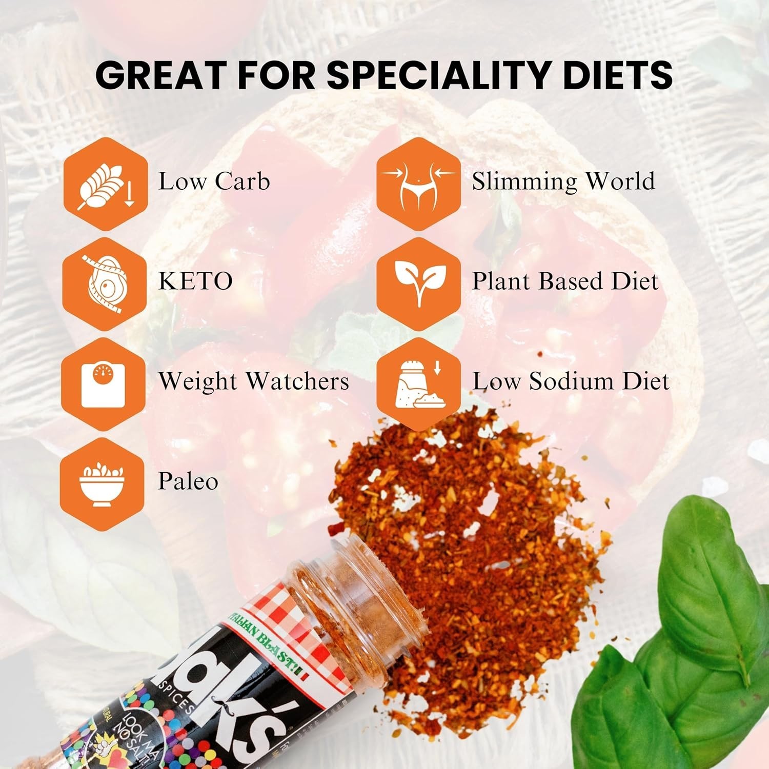 Versatile 100% Salt Free Ranch Seasoning – Perfect for Healthy Recipes – 4.3 oz