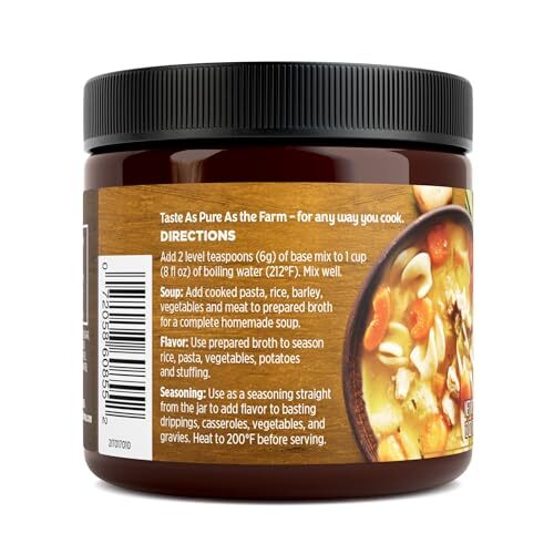 Chicken Flavored Broth Base & Seasoning, 12-Ounce (Pack of 6)