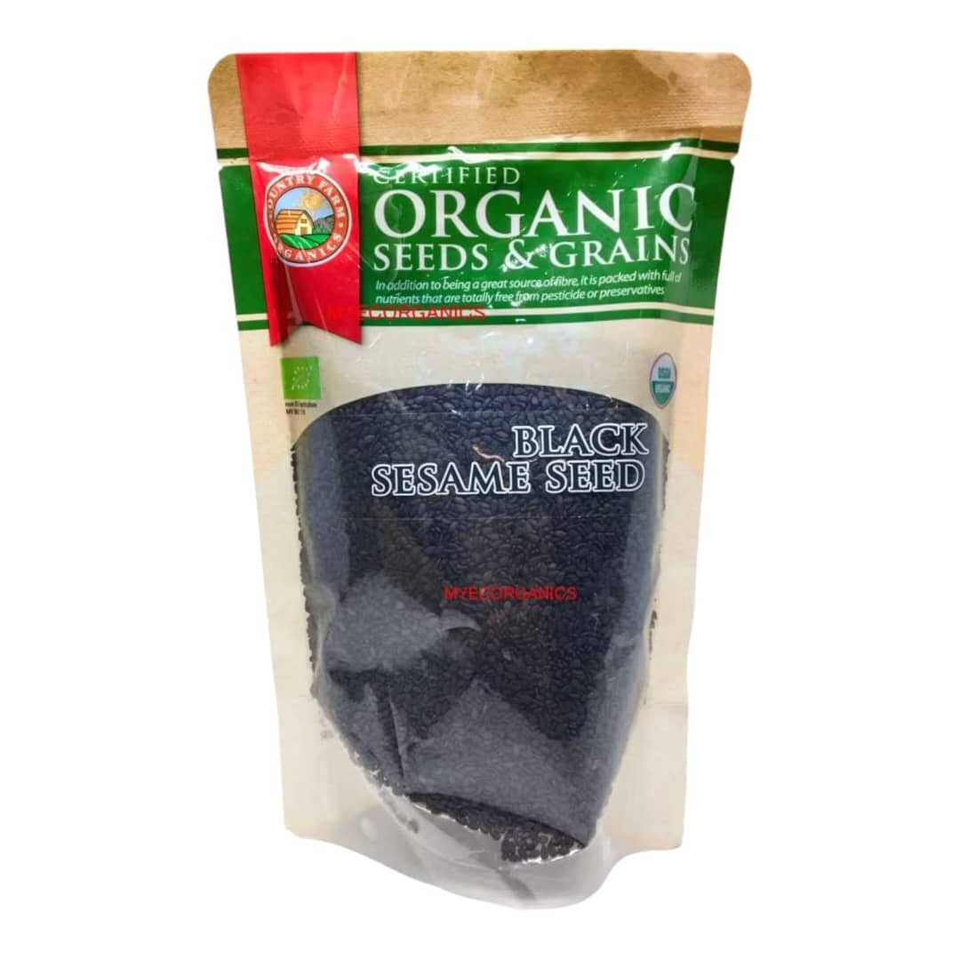 Black Sesame Seeds – Boost Hair & Skin Health, Free Shipping, 3 x 200g