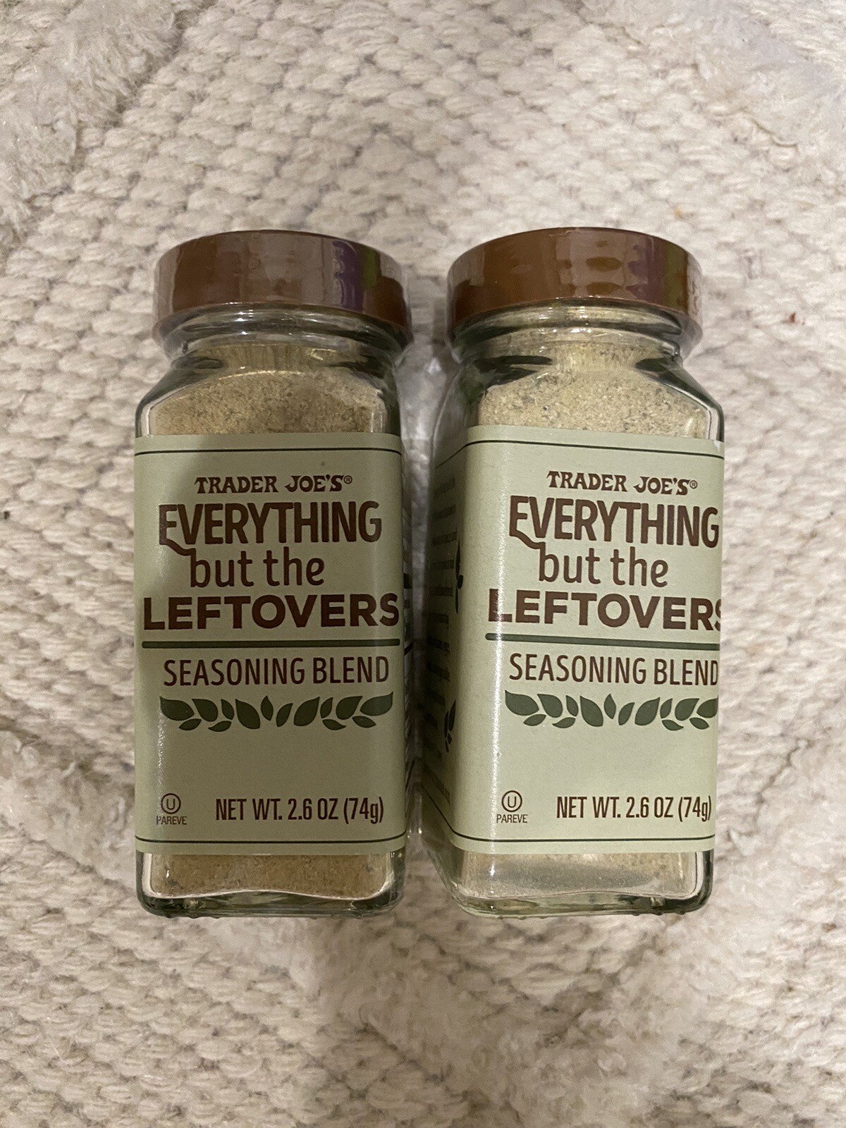 TWO Trader Joe’s Joes Everything But The Leftovers Seasoning Blend