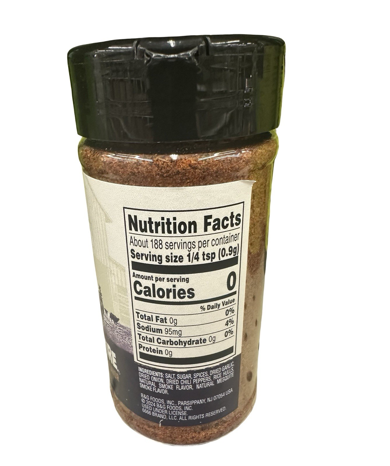 Four Sixes Bunkhouse Campfire Seasoning Blend Mesquite Powder 6oz 1 Pack