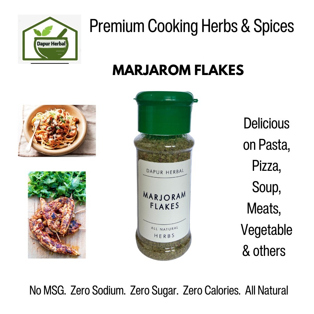 Dapur Herbal Dried Marjoram Flakes 10gm