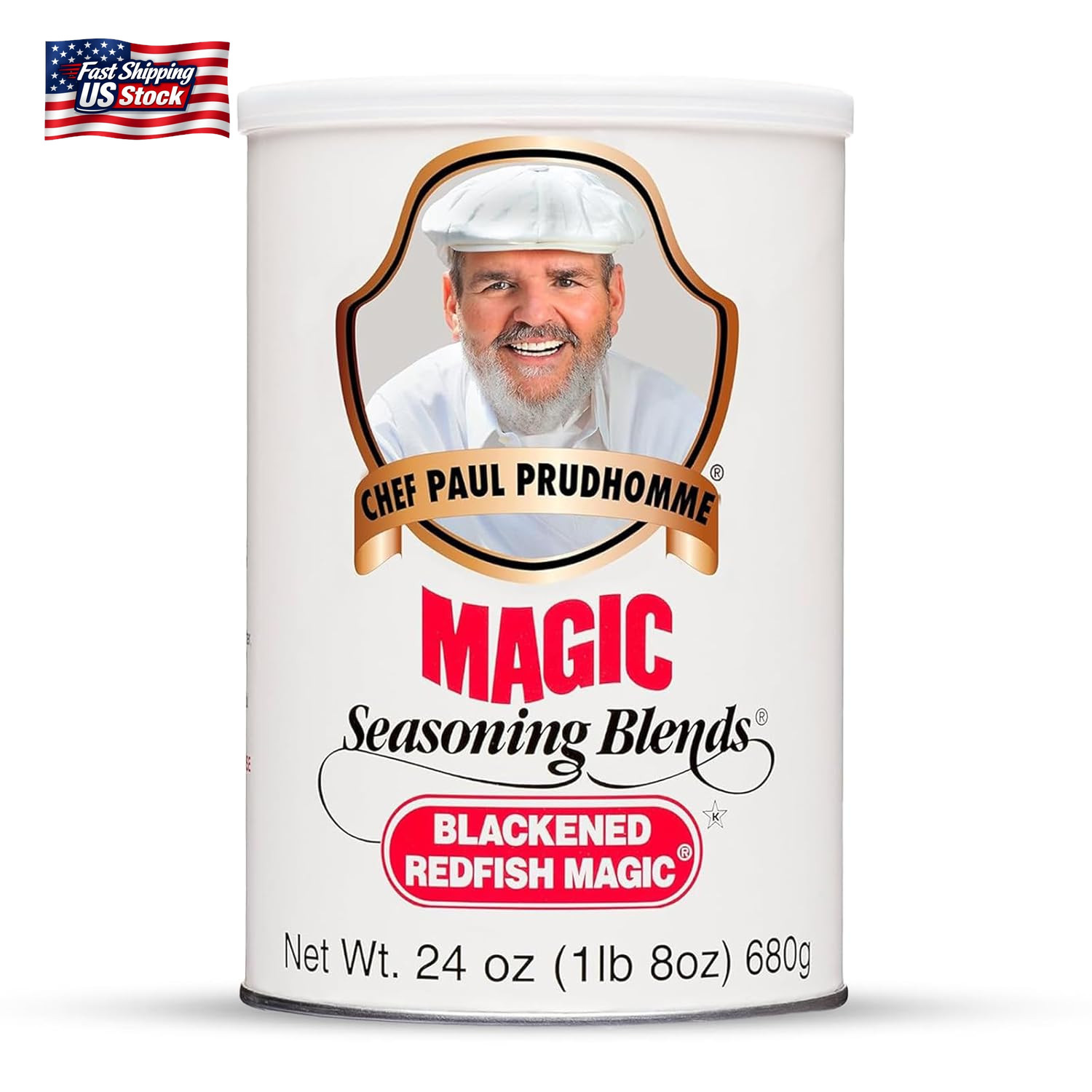Chef Paul Blackened Redfish Magic Seasoning Blends | Cajun-Style Spices & Season