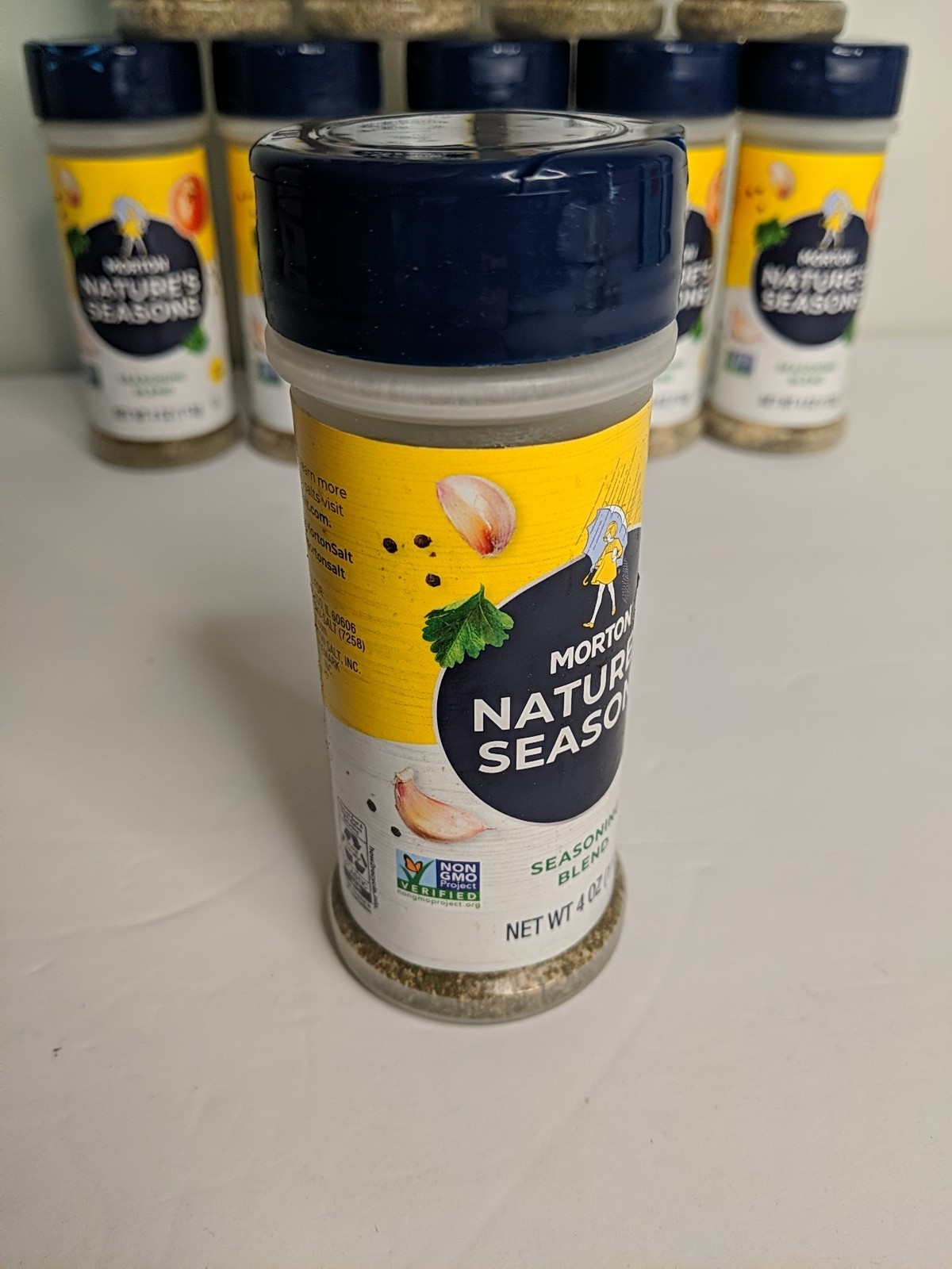 MORTON Nature’s Seasons Seasoning Blend 4oz Non GMO Kosher No MSG, Lot of 12