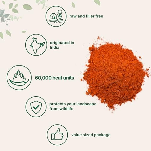 Ground Cayenne Pepper Powder 6lb Bulk 60000 SHU Heat Non GMO Garden Protection