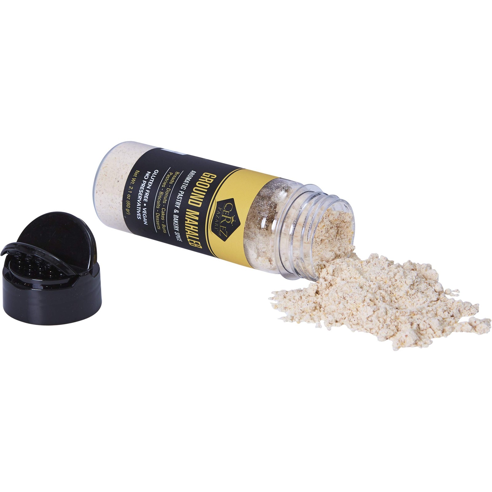 Cerez Pazari Ground Mahlab, Prunus Mahaleb, 2.11 Ounce (Pack of 1), Beige
