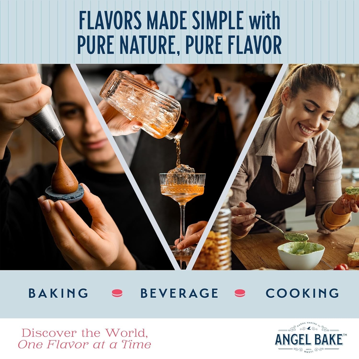 Angel Bake 2 Oz Lavender Extract Gift Set with Spritzer & Dropper – 200 Servings