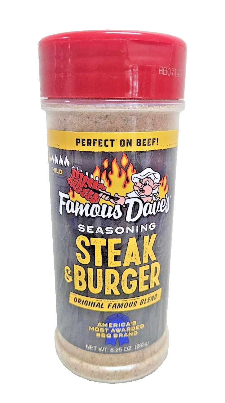 Famous Daves starter pack- Steak & Burger blend Chicken Rub Sweet & Zesty Sauce