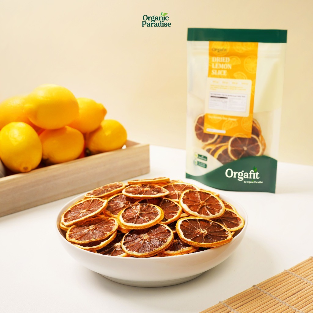 Dried Lemon Slices 25g Herbal Infusion Garnish For Tea And Drinks
