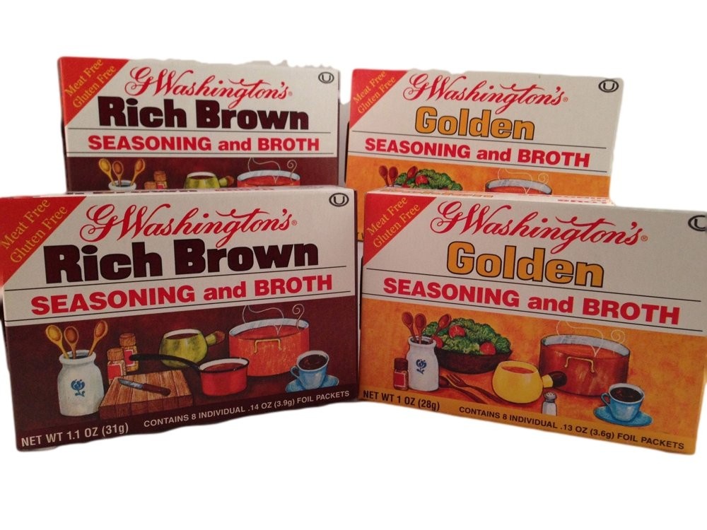 George Washington Broth Seasoning Assortment 32 Piece Gluten Free Kosher Pack