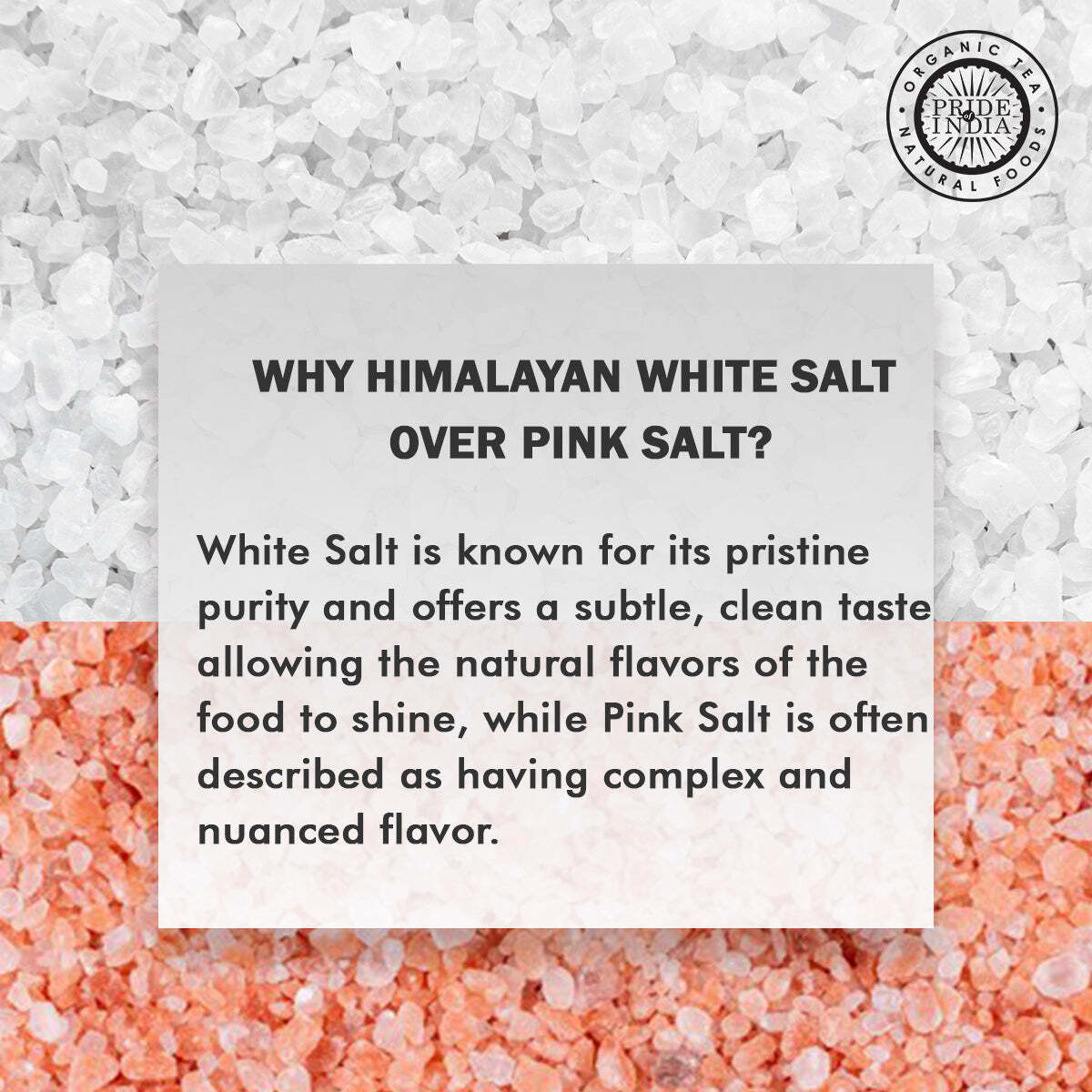Himalayan White Rock Salt – Coarse Grind