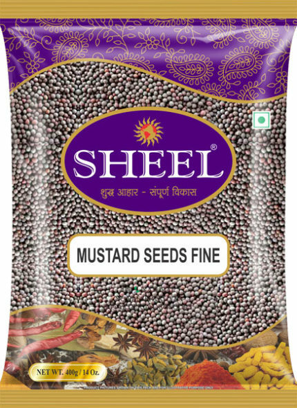 Sheel Mustard Seeds Fine – 14 Oz. / 400g