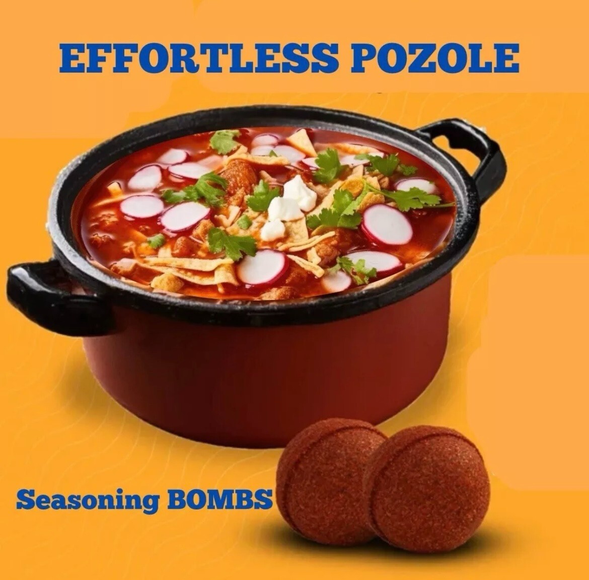 Pozole Bombs 2 pack Seasoning Bombs mexican blend spice bombs
