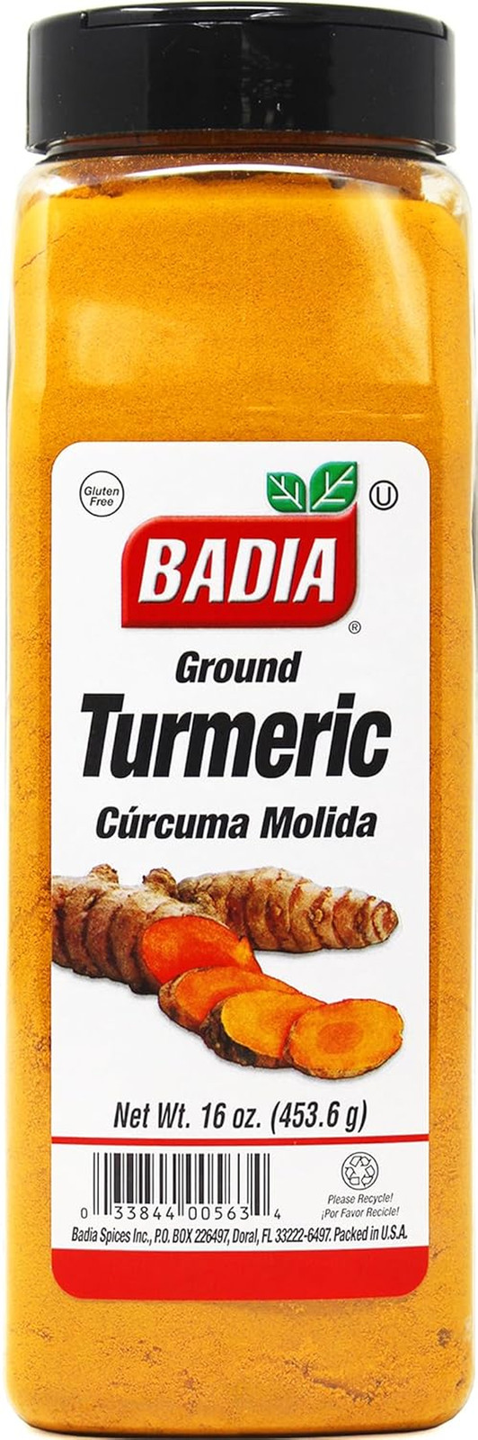Ground Turmeric Powder, 16 Oz – Curcuma Spice for Cooking | Earthy Golden Turmer