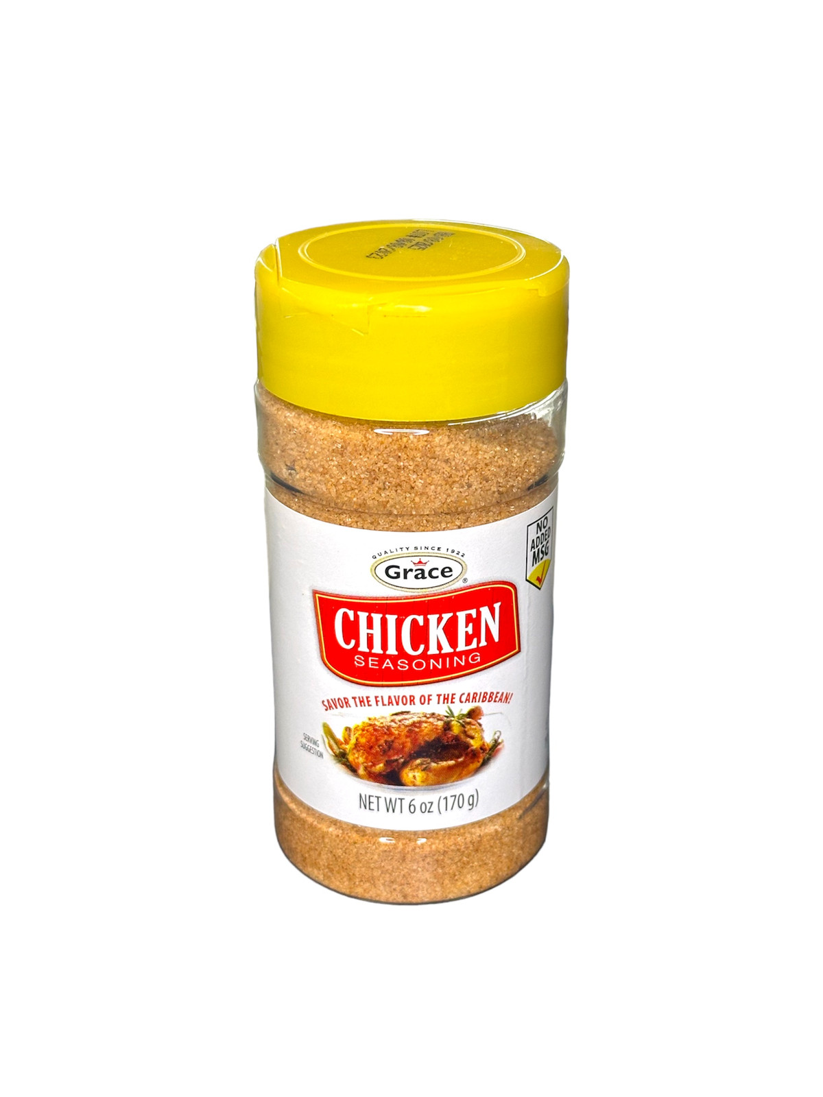 2 Pack of Grace Savory Caribbean No Added MSG Chicken Seasoning 6 Oz Each