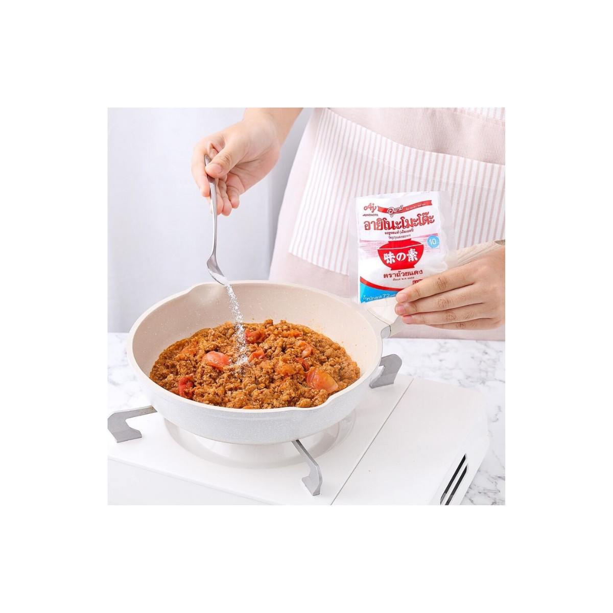 Ajinomoto MSG Monosodium Glutamate Umami Seasoning Red Cup 72g Thai x 10