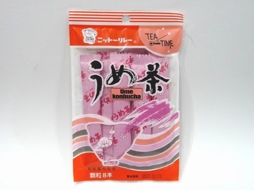 Nitto Ume Kombu Cha Japanese Plum Kelp Tea 日東 梅こんぶ茶 ニットーリレー Soup Seasoning mix