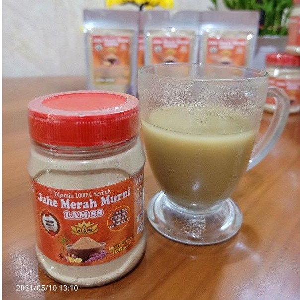 Red Ginger Powder 100g Instant Drink Mix Natural Warming Spice
