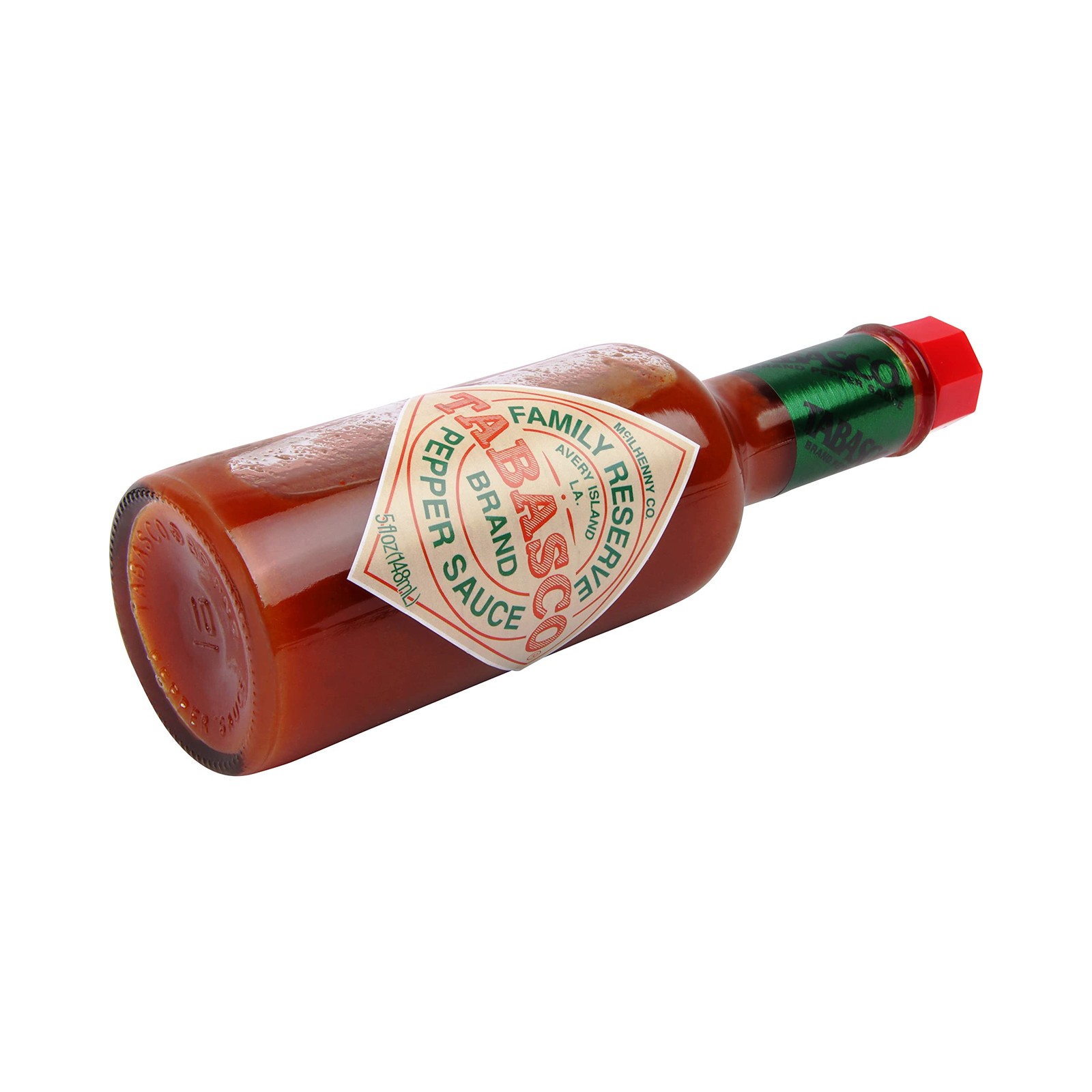 TABASCO Brand Family Reserve Pepper Sauce, Mild Hot Sauce, Glass Bottle, Exclusi